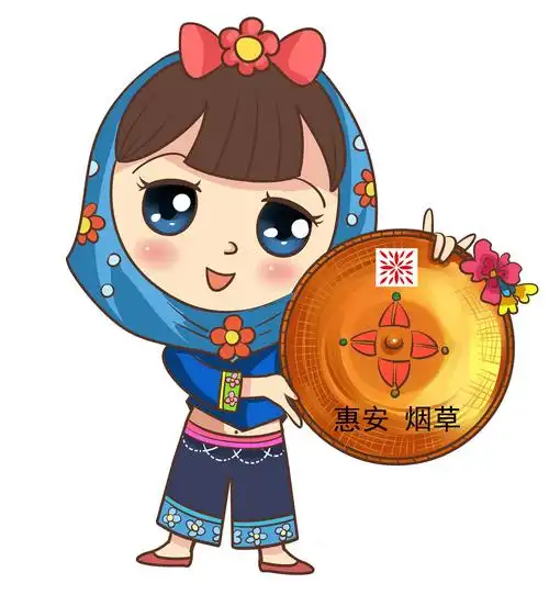 " ……  12月18日,一个萌萌哒的卡通惠安女造型现身惠安后就立马引来