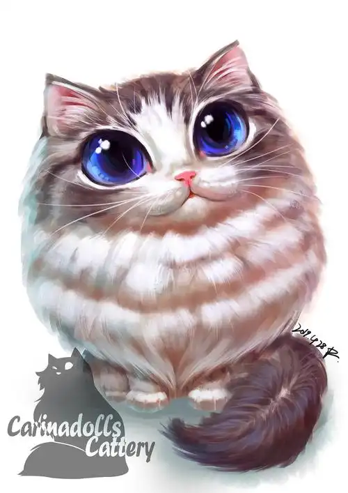 布偶猫q版阿祖吧