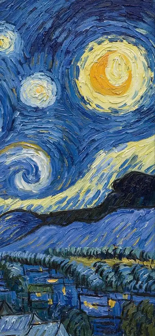 求一些油画质感的壁纸