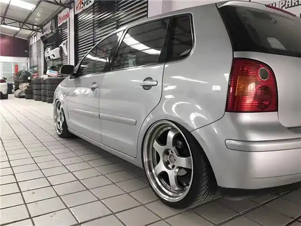 打造属于自己的风格大众老polo改装气动避震