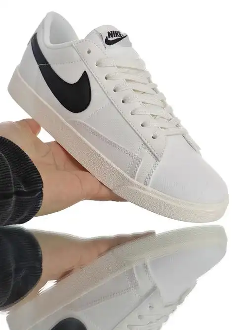 耐克nike blazer premium canvas low 浅咬花鞋底复古经典低帮开拓者