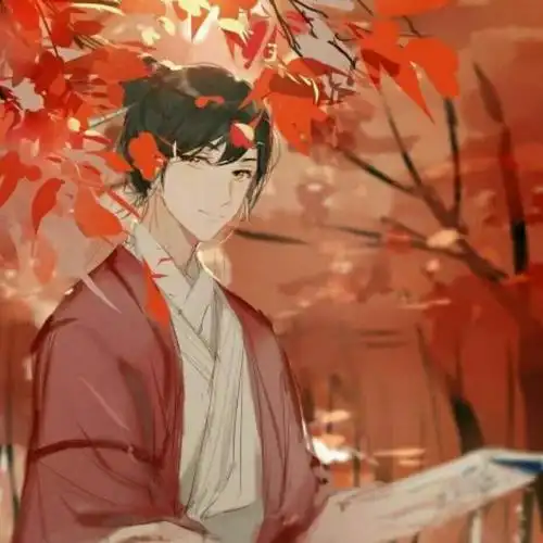 长发的古风美男,古代汉服男子的qq头像图片