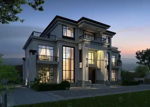 传统与现代的完美融合 这套新中式别墅设计收好了