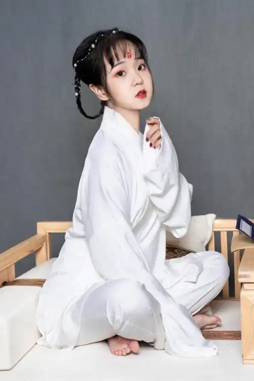 清嘉吴越原创汉服中衣交领裤子口袋直裰日常汉服