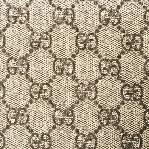 gucci/古驰 秋冬新款时尚咖啡色钱包棕色手拿包