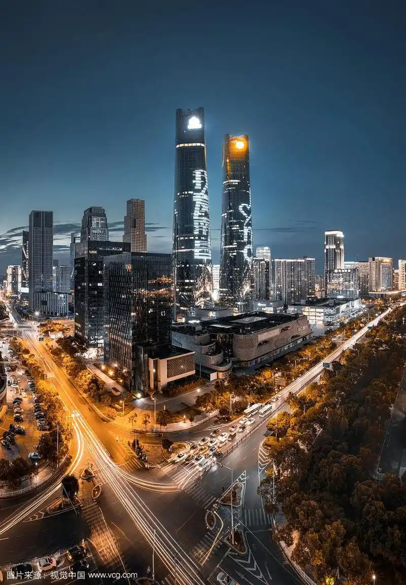 南昌红谷滩绿地双子塔