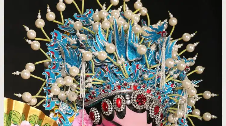 龙戏装团凤女蟒京剧儿童戏服戏曲演出服装花旦贵妃醉酒凤冠霞帔 缎团