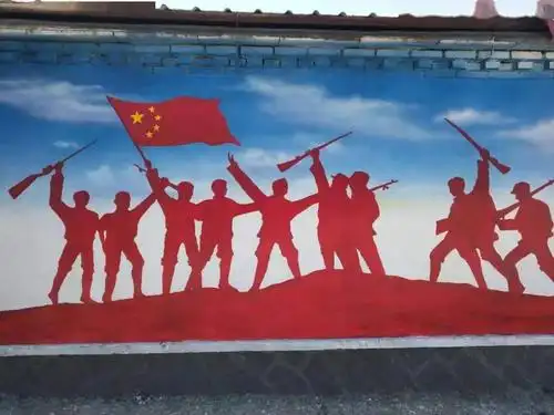 一画一世界一墙一风景当艺术墙绘遇上美丽乡村越发独特韵味绘制"文化