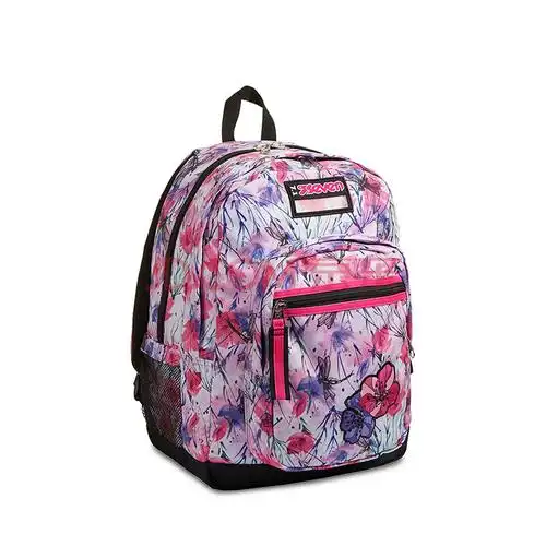 意大利7seven学生书包大容量双肩背包休闲旅行背包初中