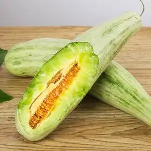 山东脆甜水果牛角蜜瓜整箱小香瓜新鲜绿宝甜瓜羊角蜜甜瓜