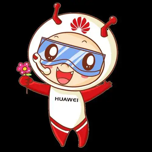 华为花粉吉祥物设计