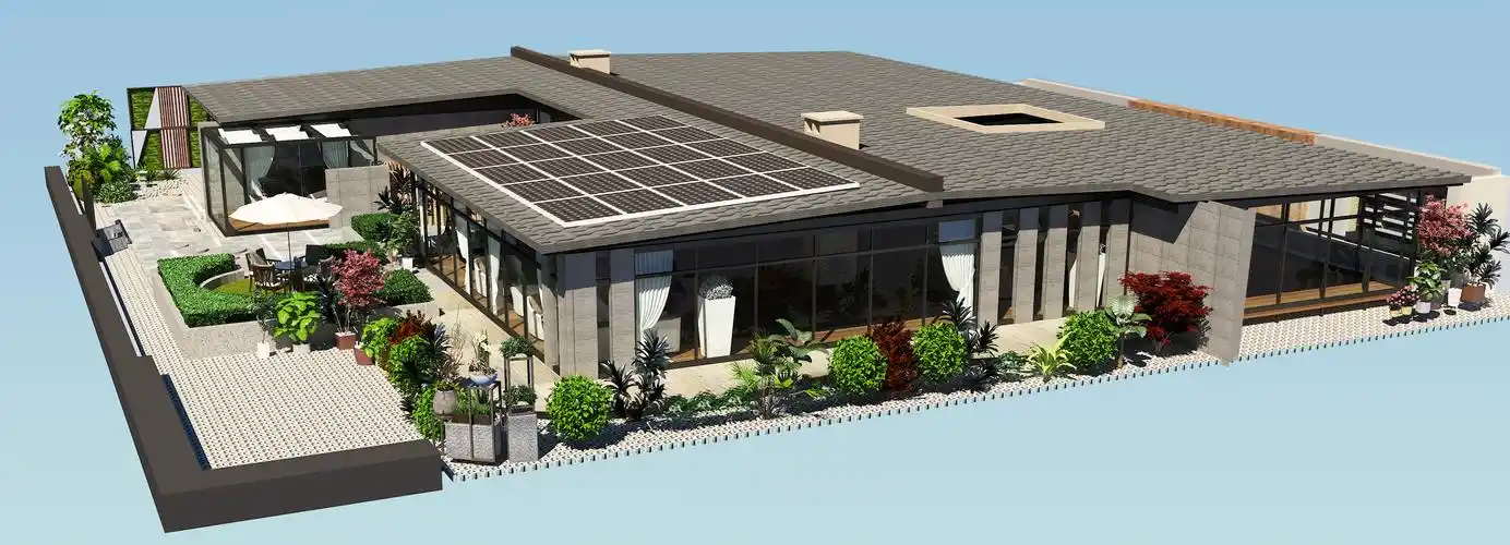 楼顶花园其他装修效果图实景图