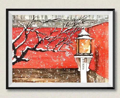 故宫|纯艺术|绘画|ei菁芬 - 临摹作品 - 站酷 (zcool)