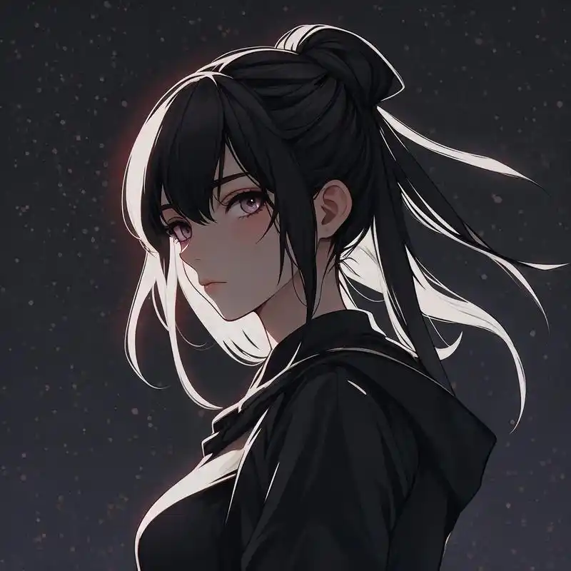 动漫女生头像来啦99黑暗系超冷酷94