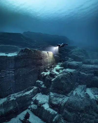 深海摄影|神秘莫测的深蓝海底