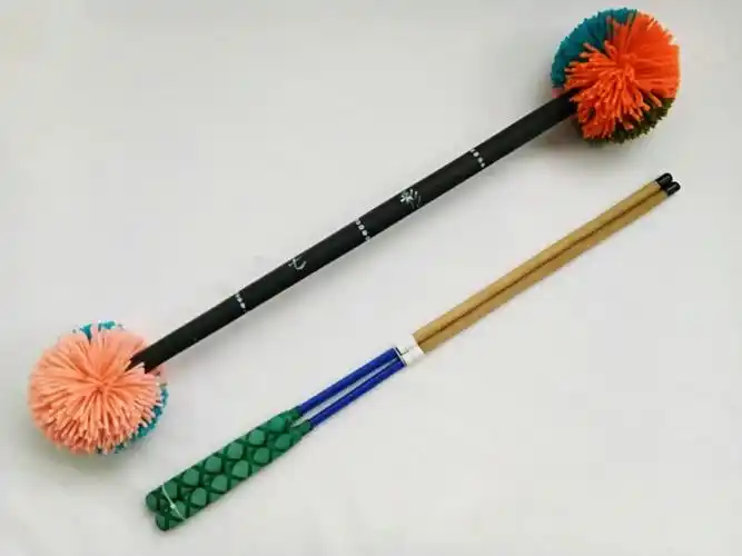 花棍儿七彩花棍老北京打花棍运动用品中老年健身儿童