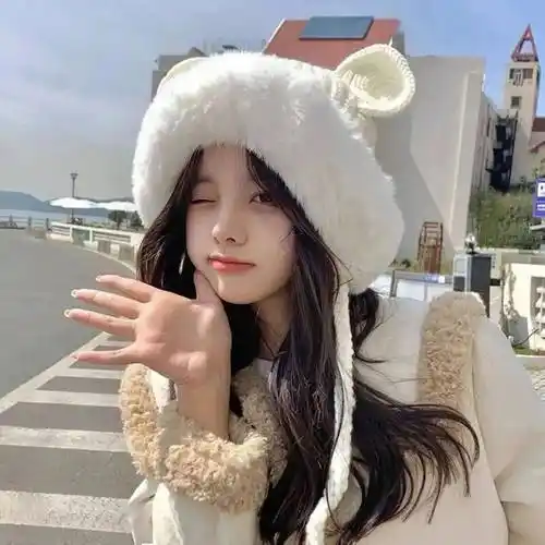 适合冬天用的女生头像_男女_来自_网络