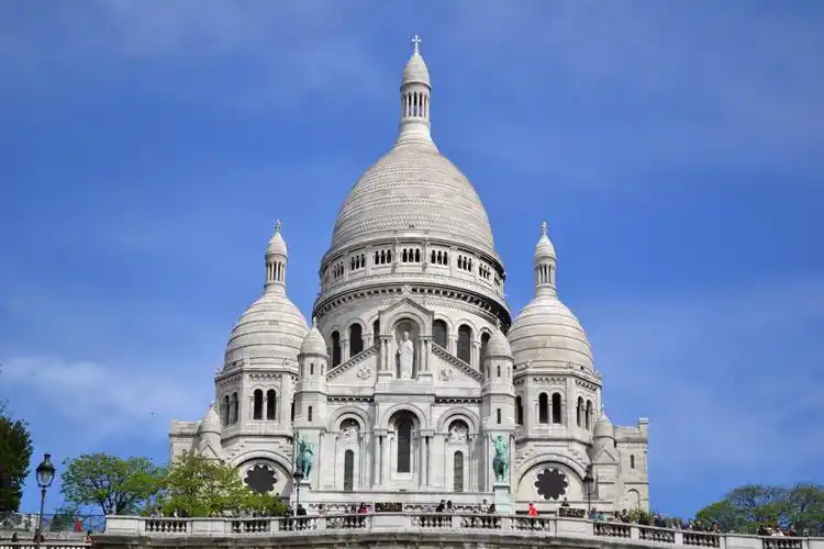 法国巴黎圣心教堂建筑图片法国巴黎圣心教堂巴黎圣心教堂