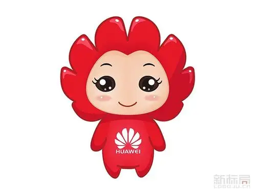 华为huawei卡通吉祥物|荔枝标局-logoju.cn