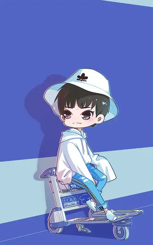 tfboys jackson 易烊千玺 cr.微博@kumapark_喵