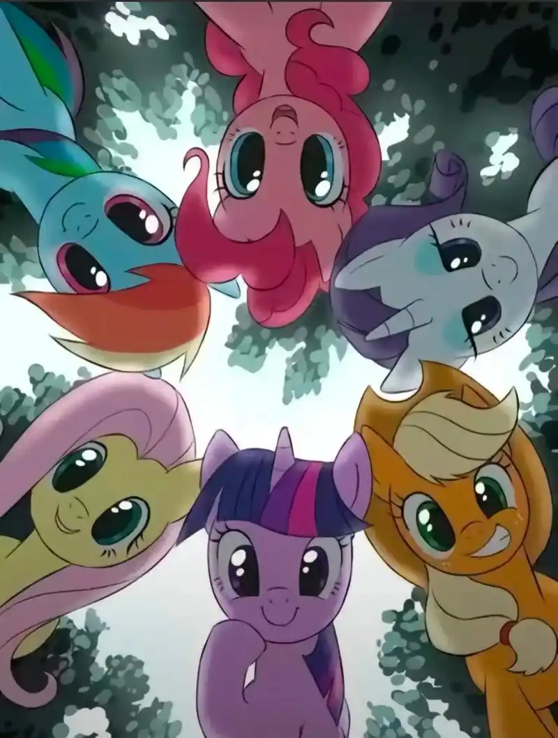 小马宝莉 #童年动画 久到…我忘了它是一本书        - 抖音