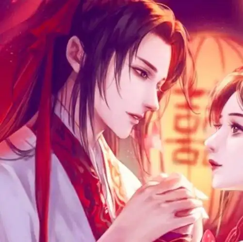 草莓cccc古风情头图源快手侵删