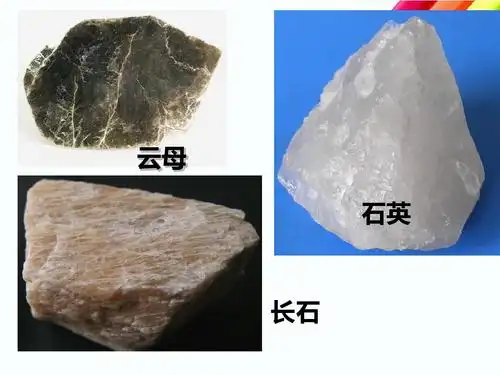 所有分类 小学教育 其它课程 观察描述矿物(一)(上课用)ppt 云母 石英