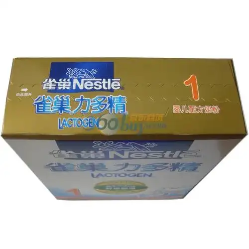 雀巢力多精1段婴儿配方力奶粉400克*12盒/箱