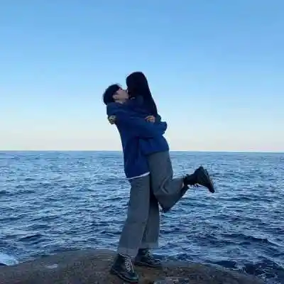 小清爽唯美亲密情头头像