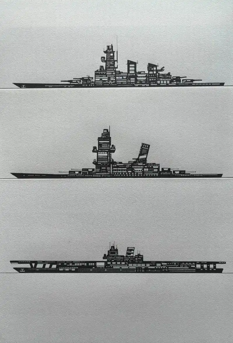 男人的终极浪漫是大炮和巨舰
#黑白手绘#战舰世界#战列舰#日