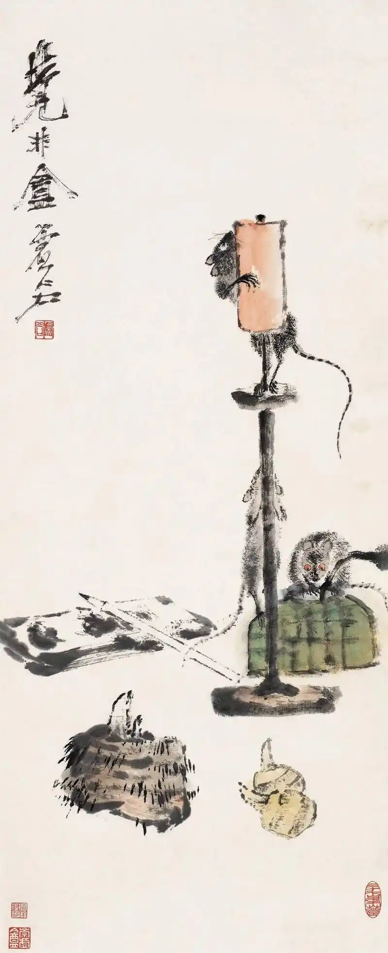 名作欣赏虚谷作品欣赏