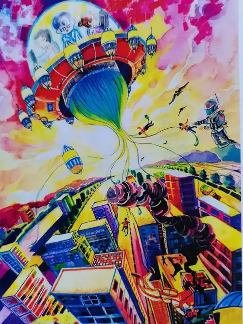 走近儿童科幻画,让科学插上艺术的翅膀