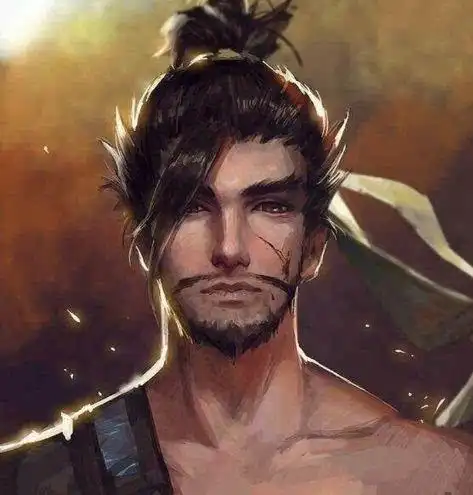 王者荣耀宫本武藏动漫头像大全9p