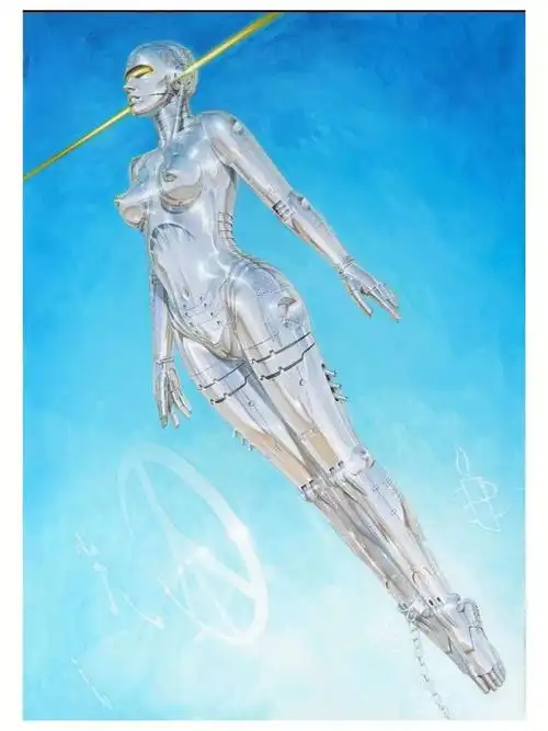 空山基sexyrobort机械姬版画