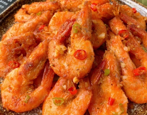 好吃的香酥大虾