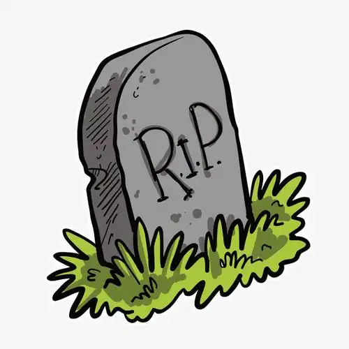 墓碑png矢量素材