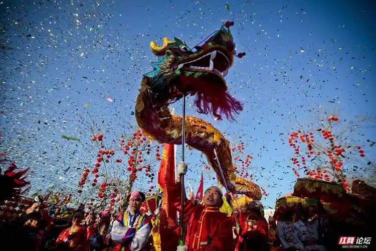 湖湘年味春节为何要舞龙灯原来有这样的故事