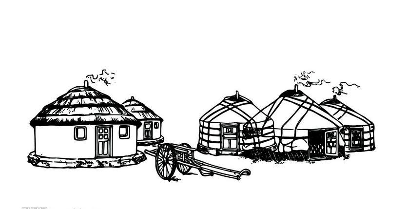 古代蒙古包介绍——翰儿朵