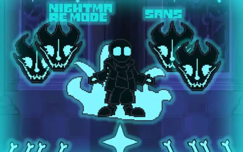 【60帧 劣质动画】噩梦化sans最终预告!