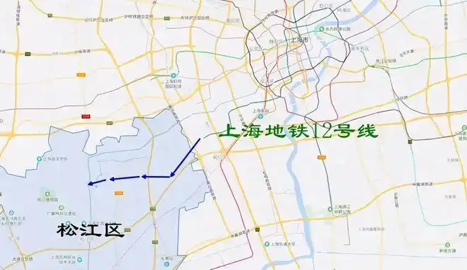 上海地铁12号线的西延计划虽然有变数但要经过莘松路科技园区
