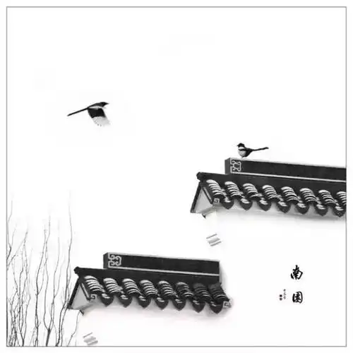 如同书写于素淡白绢的水墨画卷小桥流水,深宅大院,粉墙黛瓦,几许人家?