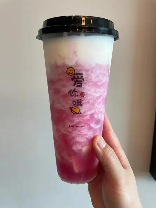 芝芝桃桃海盐奶盖