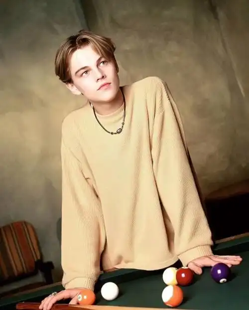 小李子年轻照片分享