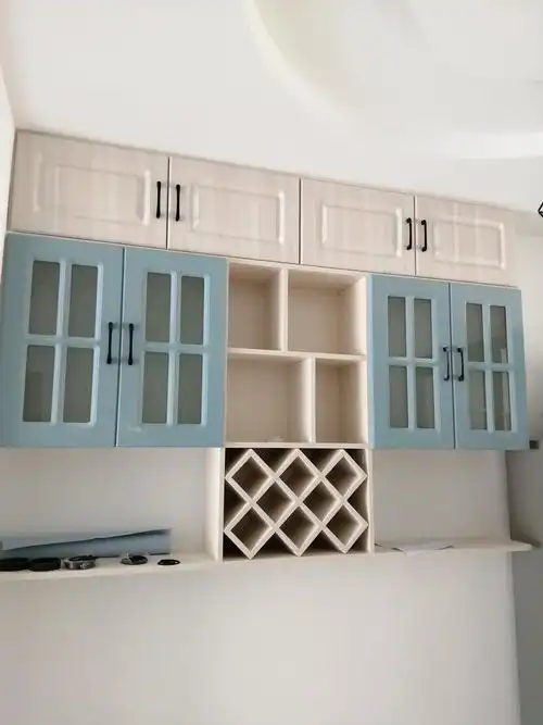 益茂苑王女士家完工鉴赏:生态板套色工艺,现代风格,简约时尚,清新靓丽