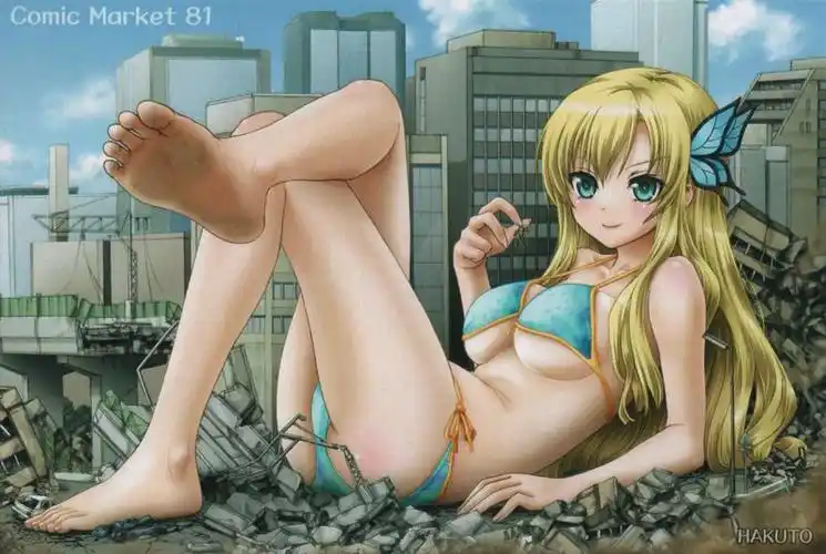 巨人妹子洞吸天下二次元巨人萌妹精美图集欣赏