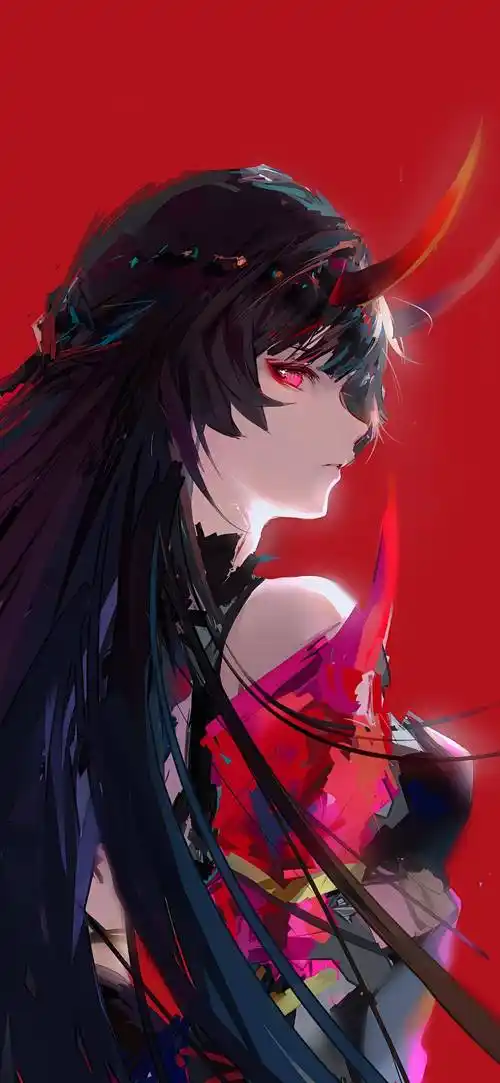 动漫手机壁纸 二次元锁屏壁纸_end_因为_温度