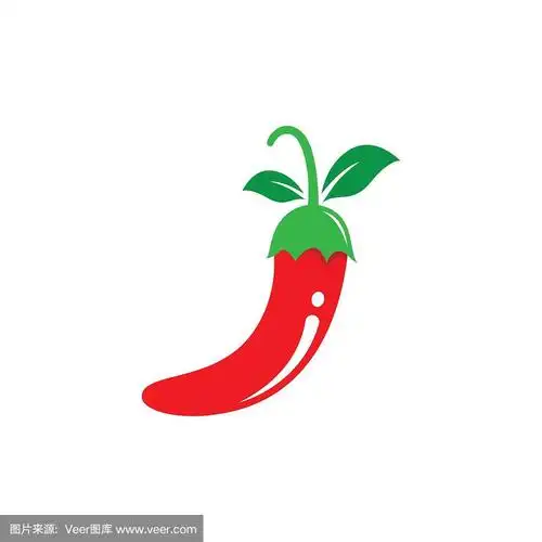 辣辣椒标志矢量图标