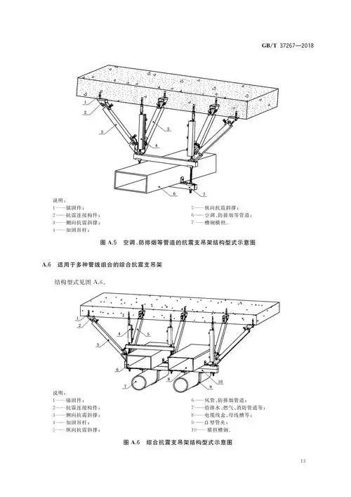 建筑抗震支吊架通用技术条件