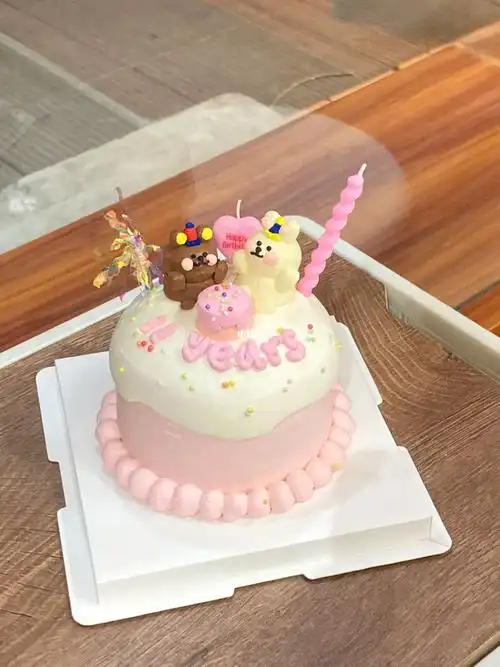 bearcake四寸手绘小动物蛋糕