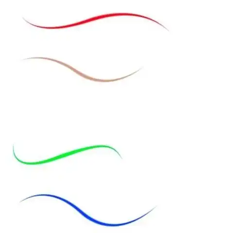 ps用钢笔工具绘制出漂亮线条